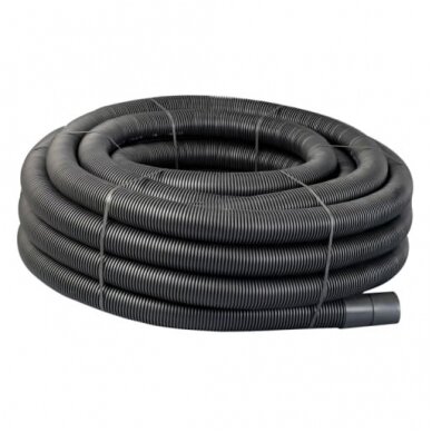 Drenažo vamzdis PE D65/51/50m drenaž. perfor.Bhm V8100 SN4 HDPE